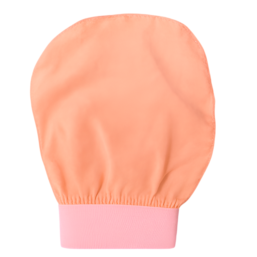Gant exfoliant en soie de mûrier
