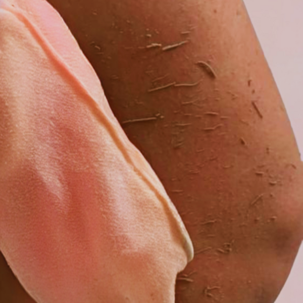 Gant exfoliant en soie de mûrier